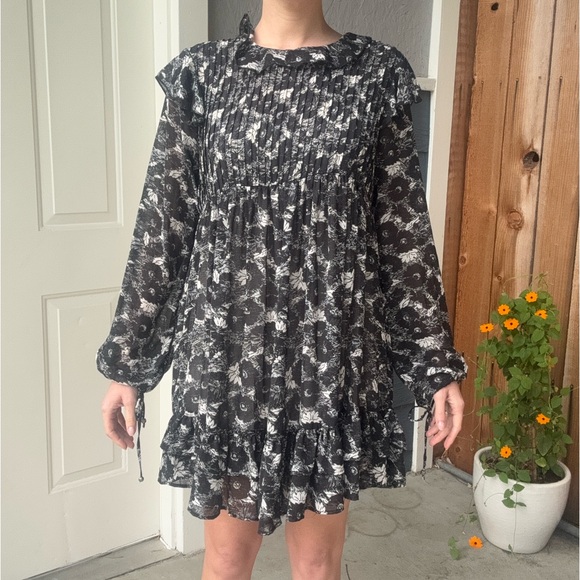 Free People These Dreams Mini Dress - Picture 2 of 14